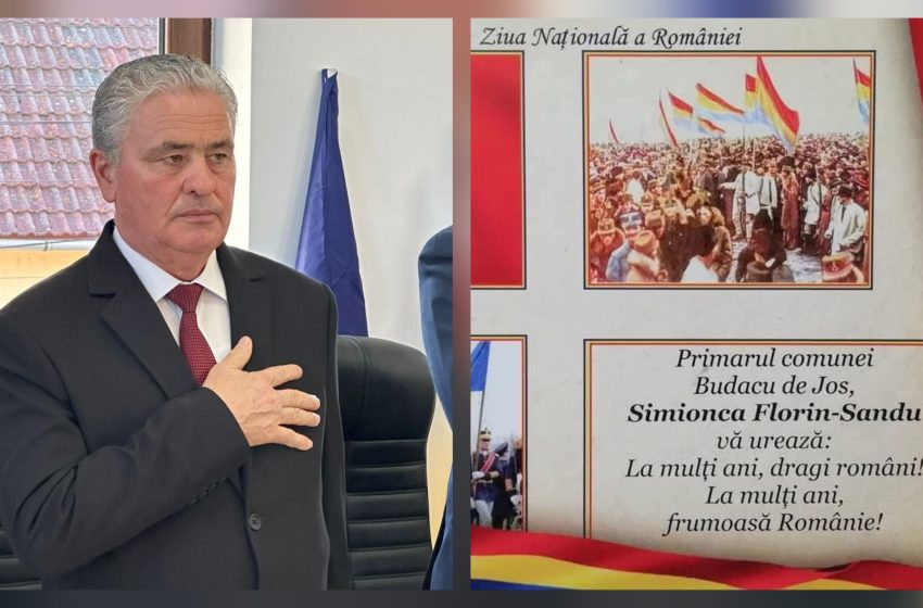  Florin-Sandu Simionca:  La mulți ani, România!La mulți ani tuturor locuitorilor comunei Budacu de Jos!