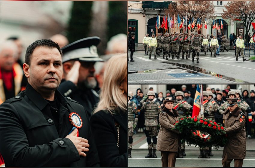  Daniel Suciu: Patriotismul nu e zgomot partizan, iubirea de țară nu e ură sau hulă, imnul nu se amestecă cu patimi egoiste. FOTO