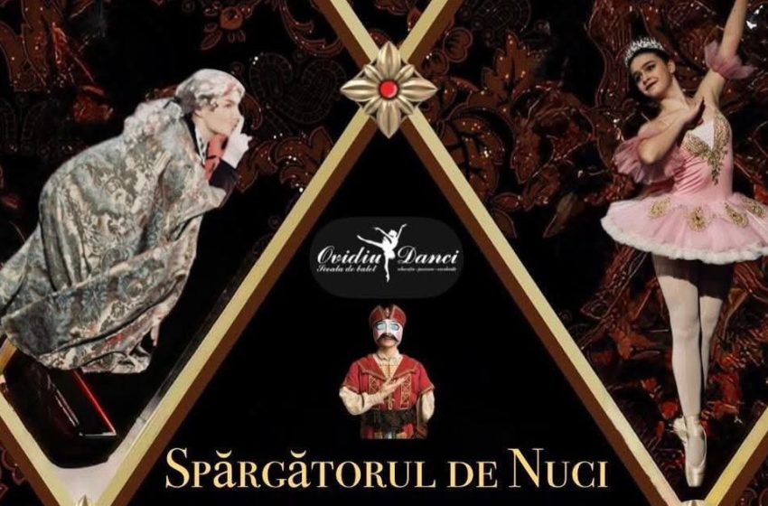  Spărgătorul de Nuci” aduce magia iernii la Beclean! Spectacol feeric de balet, joi seara