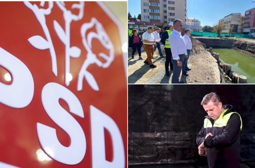  PSD Bistrița: Chiar nu mai are rușine cel care și-a bătut joc de Pasajul Decebal și care astăzi ține lecții de moralitate? Domnule fost, chiar așa obraz gros ai?