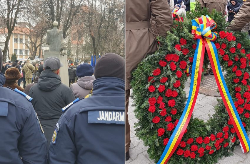  Măsuri de ordine publică în Piața Unirii din municipiul Bistrița cu prilejul sărbătoririi a 167 de ani de la Unirea Principatelor Române