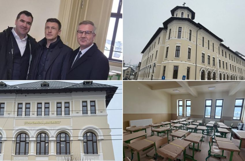 Subprefectul Stelian Dolha: Școala Gimnazială „Mihai Eminescu” din Năsăud, redată comunității. Un exemplu de implicare și responsabilitate. FOTO