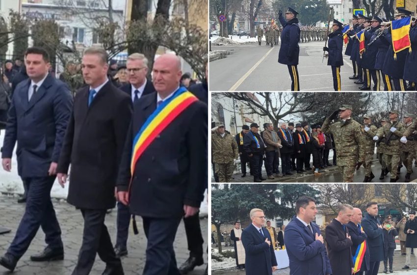  Cristian Cârlig: Unirea nu este doar o lecție de istorie, ci un îndemn permanent la responsabilitate, respect și colaborare pentru binele comunităților noastre. FOTO