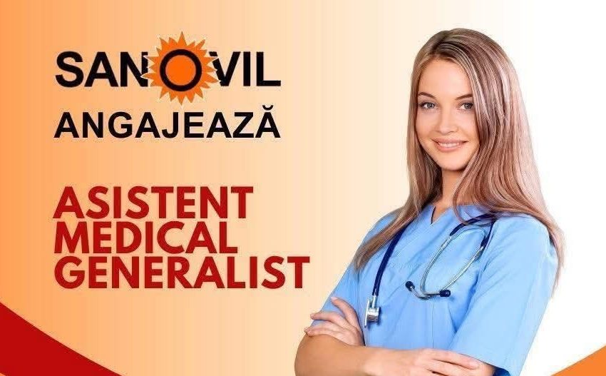  Clinica Sanovil Bistrița angajează Asistent Medical Generalist