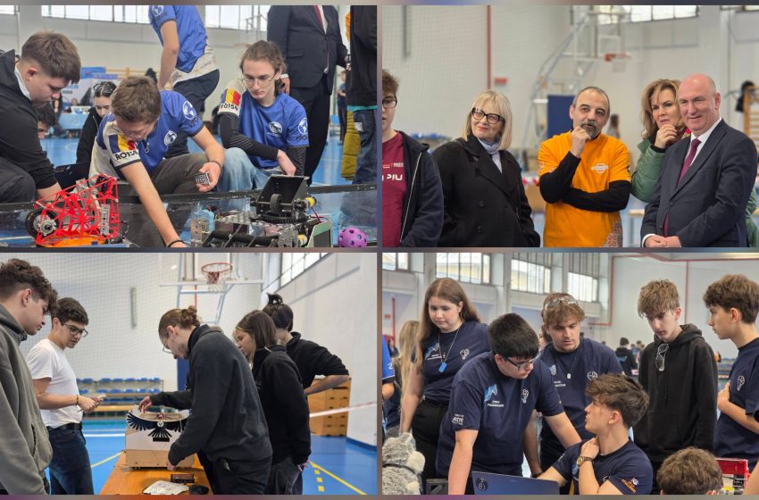  Bistrița, capitala regională a inovației. Roboții au pus mințile tinere la încercare. FOTO