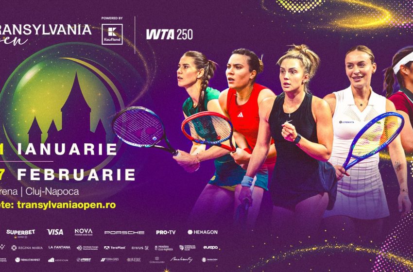  Începe cea de-a șasea ediție a Transylvania Open WTA 250 la Cluj-Napoca! Emma Răducanu, favorita nr. 1 a turneului
