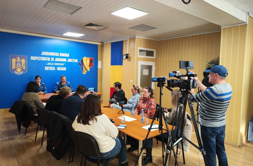  7.546 de misiuni în slujba comunității – Jandarmeria Bistrița-Năsăud, bilanț solid pentru 2025