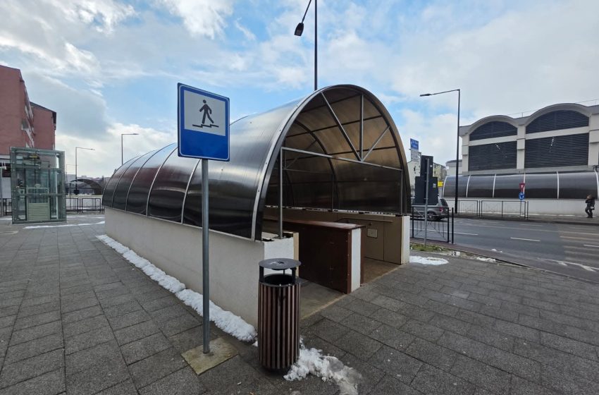  Pasajul Decebal, gata de utilizare: scările rulante și lifturile funcționează la capacitate maximă. FOTO