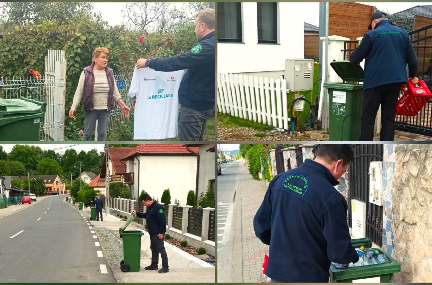 Miercuri, 11 februarie, se colectează PUBELA VERDE în Municipiul Bistrița și în localitățile componente