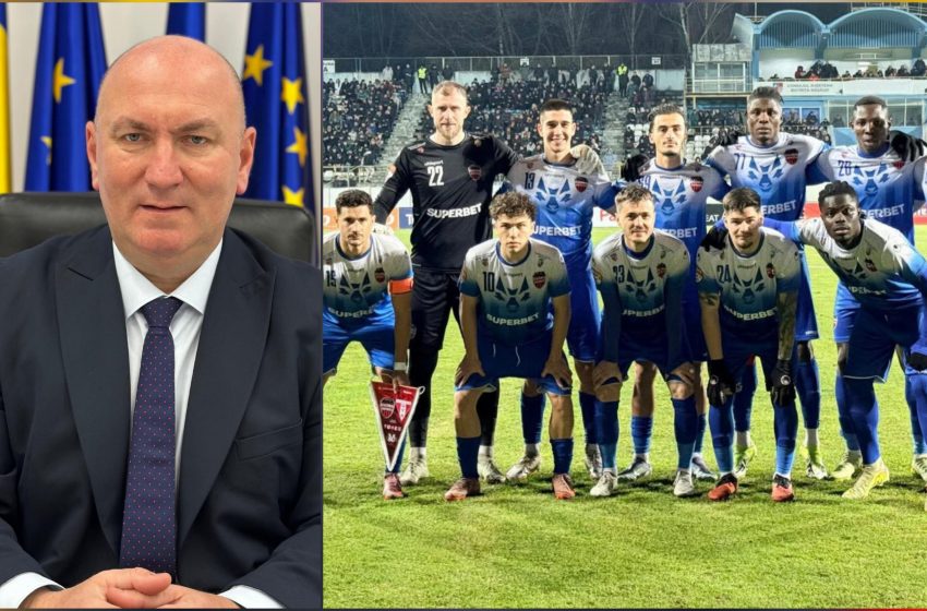  Mesaj de felicitare din partea primarului Gabriel Lazany pentru echipa de fotbal a Gloriei Bistrița