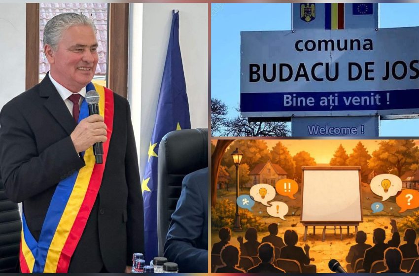  Dialog deschis pentru viitorul comunei Budacu de Jos: Primarul Florin-Sandu Simionca cheamă cetățenii la adunări publice