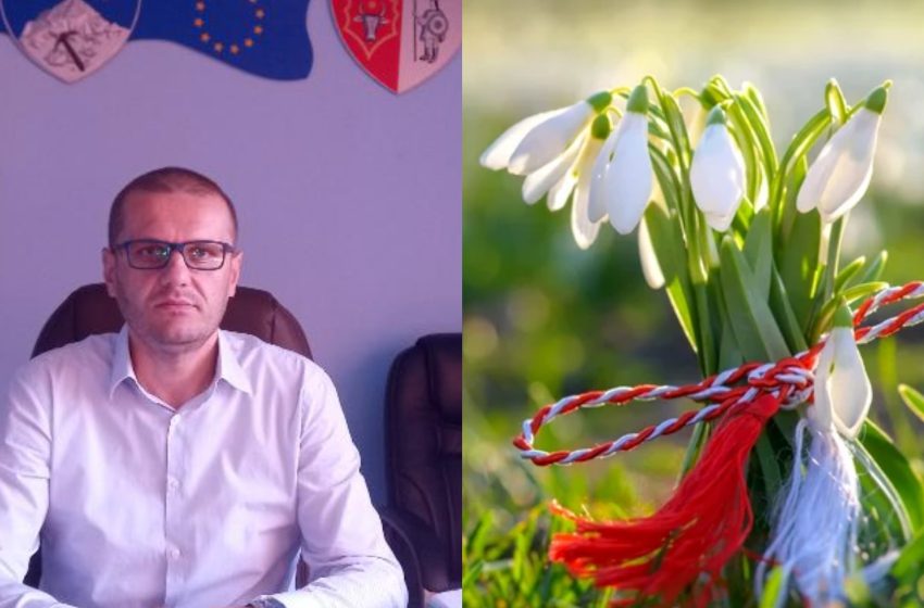  Primarul Valer Avram: 1 Martie – Primăvara renaște în sufletele noastre!