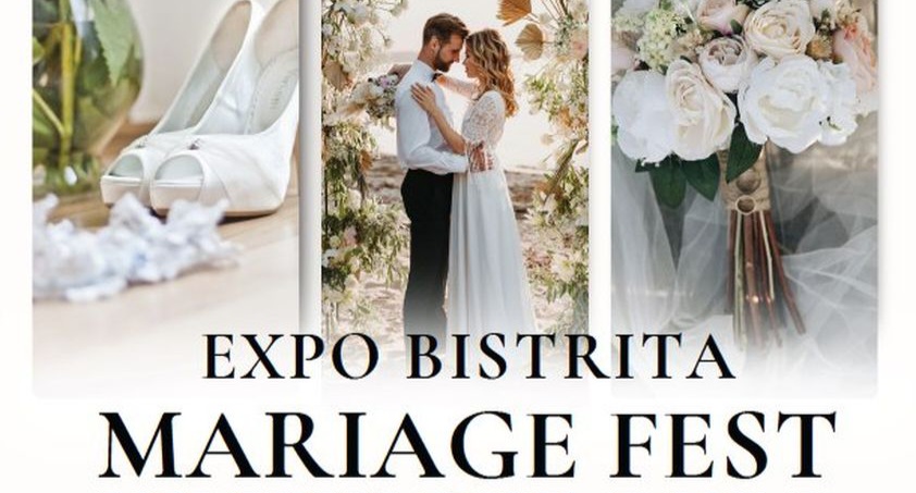  Mariage Fest 2026 – 31 de expozanți dau startul sezonului nunților la Bistrița