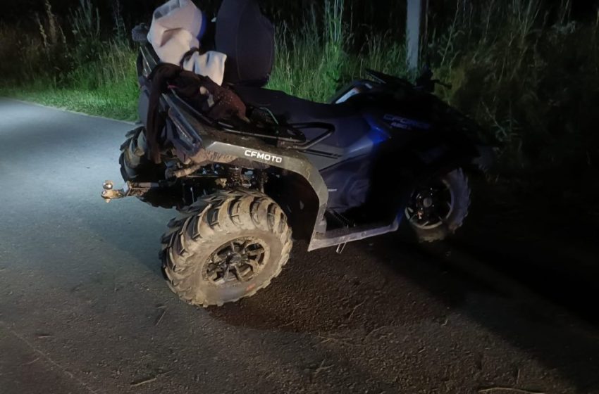  Accident cu ATV neînmatriculat la Leșu: șofer rănit, cercetat penal după ce a refuzat probele biologice