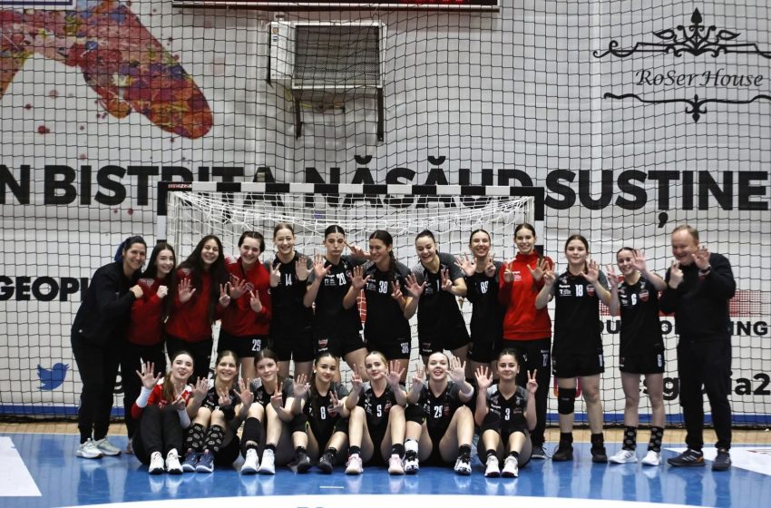  Victorie categorică pentru Junioarel 2 ale Gloriei Bistrița care bifează al 9-lea succes în campionat