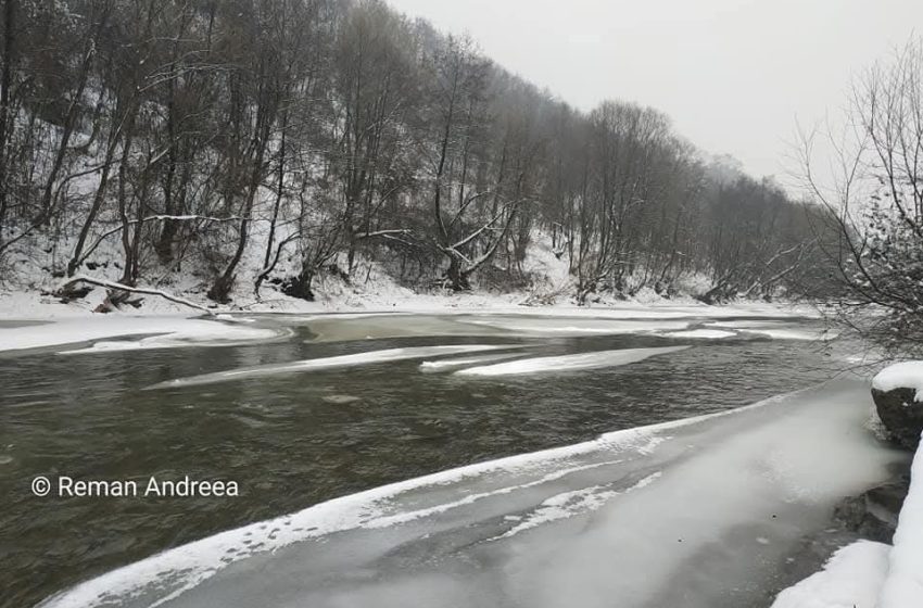  Debite sub medie și risc de formațiuni de gheață pe râuri în luna februarie
