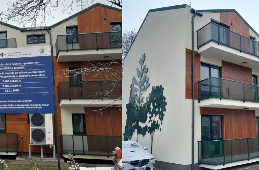 Locuințe nZEB plus pentru tinerii vulnerabili din Bistrița. Cererile se depun între 16 februarie și 13 martie