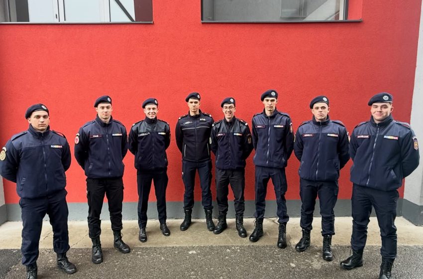  8 studenți ai Facultății de Pompieri din cadrul Academia de Poliție „Alexandru Ioan Cuza”, au început stagiul de practică la ISU Bistrița-Năsăud