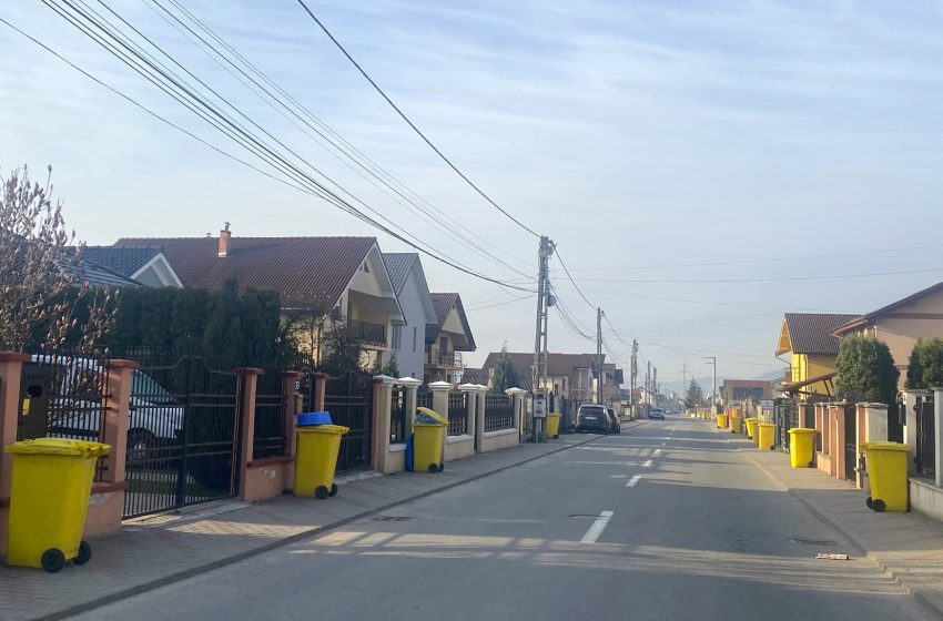  Miercuri, 18 februarie, se colectează Pubela Galbenă, doar în Municipiul Bistrița. FOTO