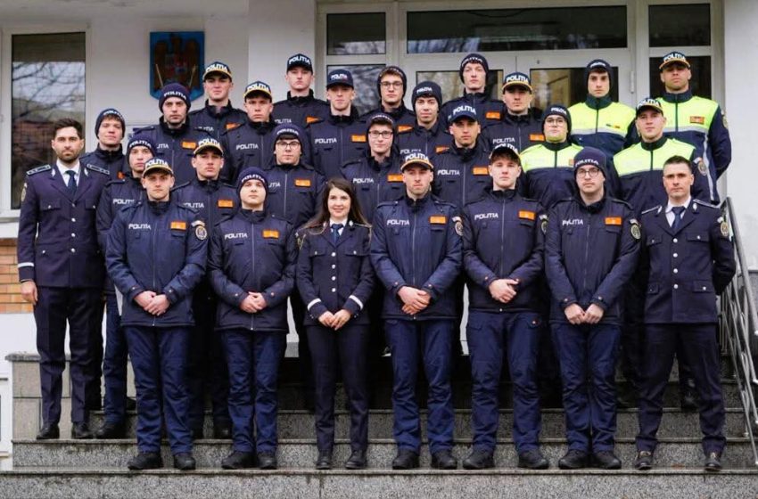  24 de viitori polițiști, în practică la Bistrița și în județ