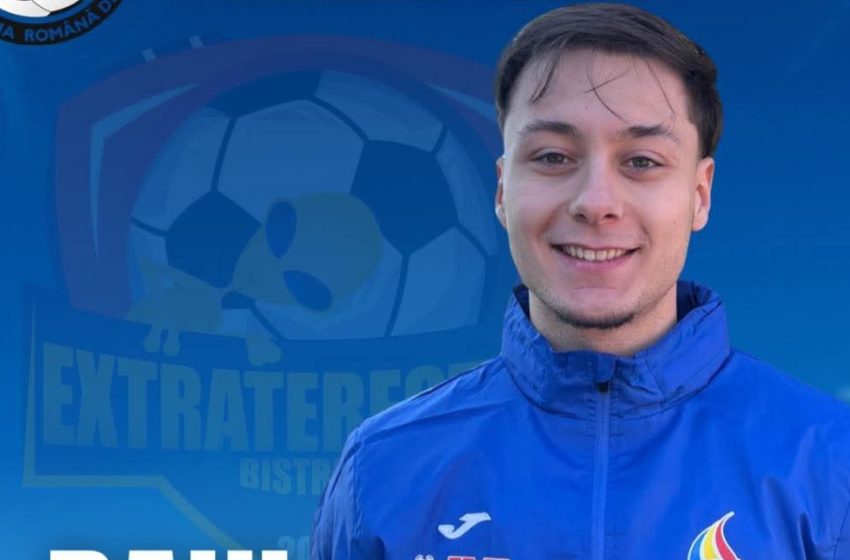  Raul Runcan de la Extratereștrii Bistrița, convocat la Naționala de Minifotbal a României.