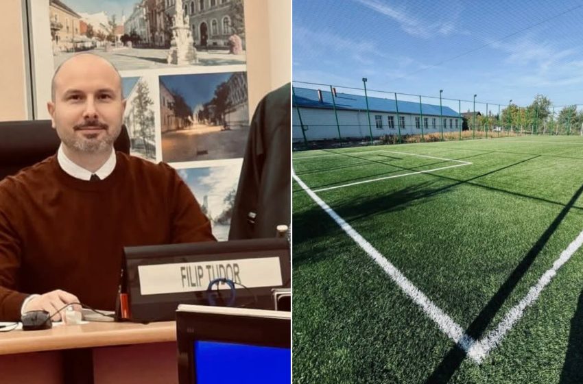  Acces interzis la mișcare? Dispută aprinsă în Consiliul Local pe terenul de sport de la Liceul de Muzică „Tudor Jarda”