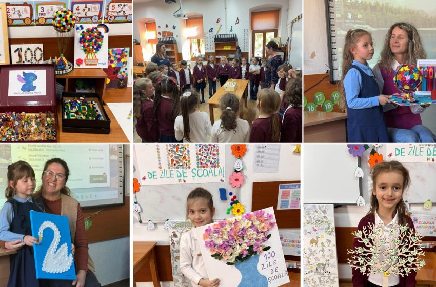  100 de zile de magie și reușite la Colegiul Național „Andrei Mureșanu”: Micii școlari Step by Step au transformat învățarea într-o sărbătoare a bucuriei și creativității! FOTO