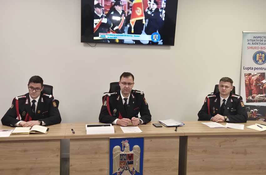  Peste 10.000 de misiuni pentru siguranța județului: ISU Bistrița-Năsăud, anul 2025 sub semnul intervențiilor SMURD