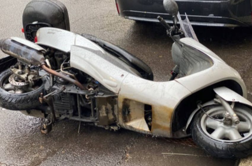  Beat și fără permis, a lovit un pieton cu mopedul, la Arșița