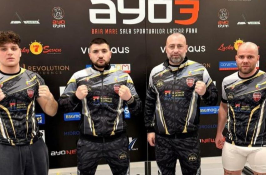  Trei bistrițeni urcă în ring la AYO 3, la Baia Mare! Sebastian Lutaniuc luptă în Main Event