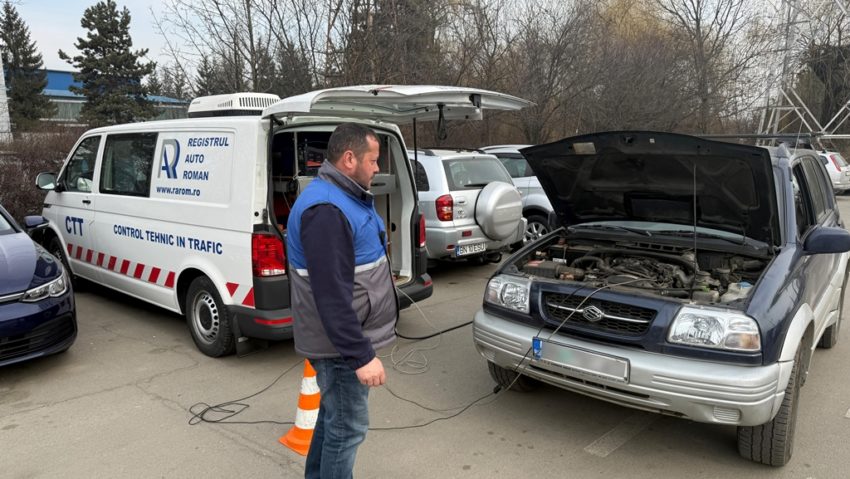  Aproape jumătate dintre mașinile verificate în BN aveau probleme! Peste 2.100 de vehicule controlate de RAR