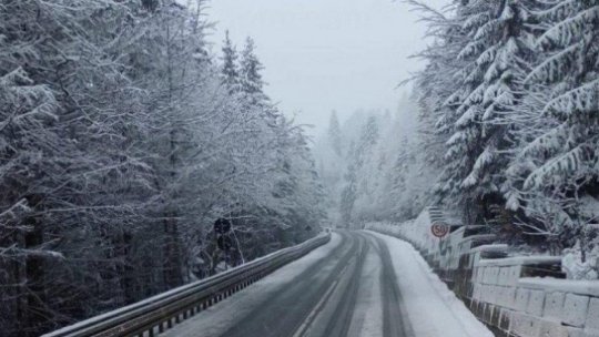  Iarna revine în forță: avertizare de frig, ninsori și viscol emisă de ANM