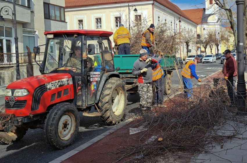  Lucrări ample programate săptămâna aceasta de municipalitate în toate cartierele orașului
