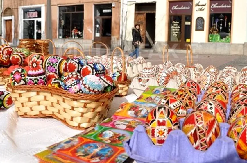  Ostermarkt revine la Bistrița: tradiții săsești, bunătăți și parade în inima orașului