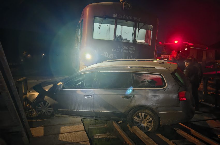  Accident feroviar în localitatea Lechința – fără victime care să necesite îngrijiri medicale. FOTO