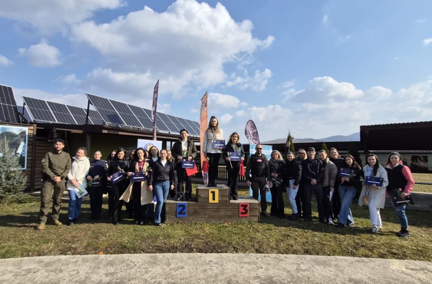  Concurs de tragere cu arma, dedicat polițistelor, organizat de Inspectoratul de Poliție Județean Bistrița-Năsăud. FOTO
