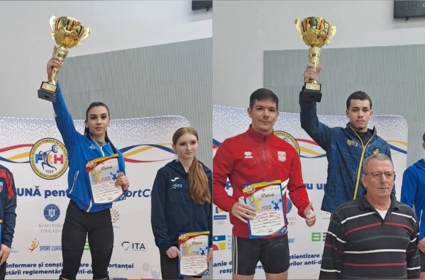  Haltere: Aur pentru CSM Bistrița la Cupa României la seniori