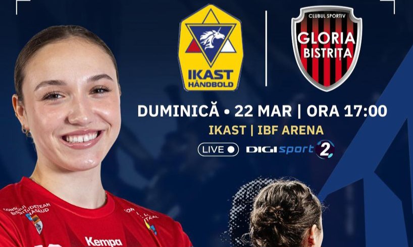  Handbal: Ikast-Gloria, duel decisiv în play-off-ul Ligii Campionilor, transmis în direct la TV