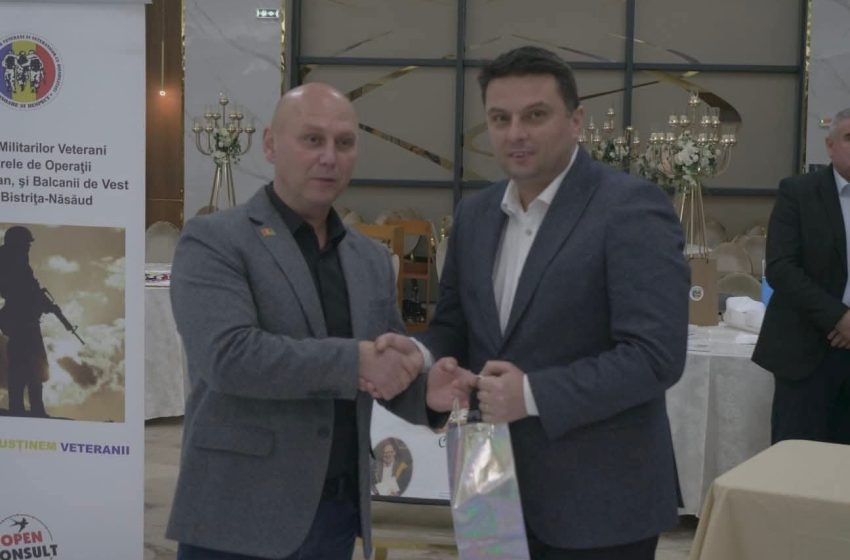  Respect și recunoștință pentru eroii României – Adunarea Generală a Militarilor Veterani, marcată la Bistrița. FOTO