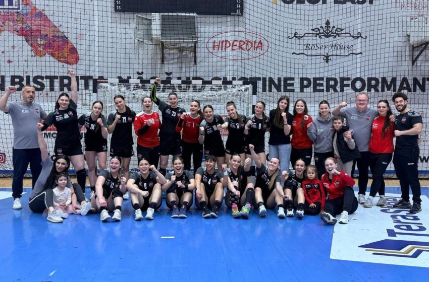  Handbal: Parcurs perfect pentru Gloria! Junioarele 1 încheie grupa geografică cu o nouă demonstrație de forță