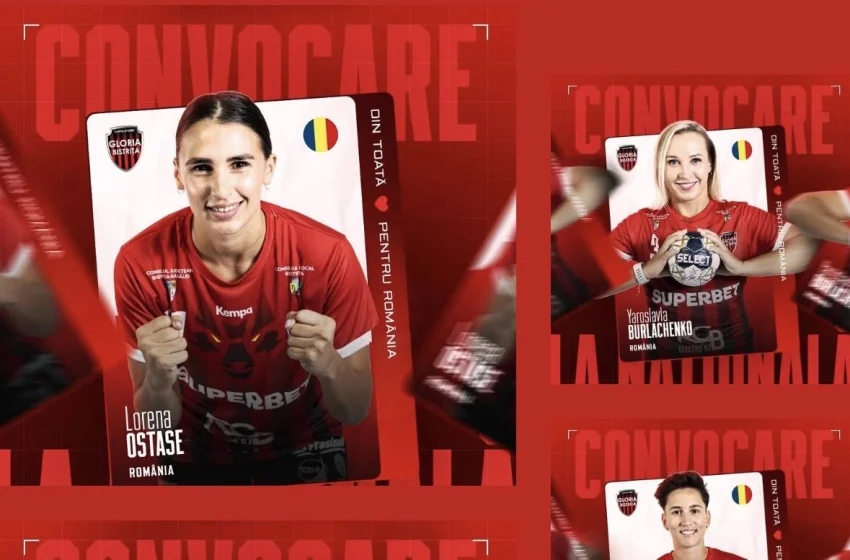  Gloria Bistrița domină Naționala României: 7 jucătoare convocate pentru meciurile din EHF Euro Cup