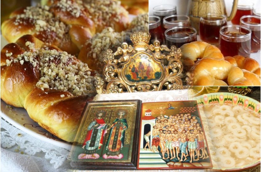  Sărbătoarea celor 40 de Mucenici: tradiții, obiceiuri și rețeta „sfințișorilor”. Ziua în care munca este interzisă, iar bărbaţii beau 44 de pahare cu vin