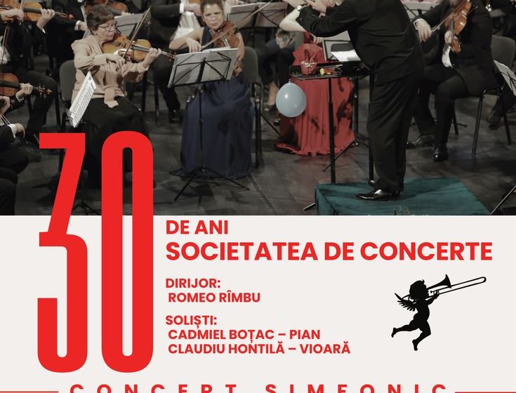  Concert aniversar la Bistrița: Societatea de Concerte marchează 30 de ani de activitate