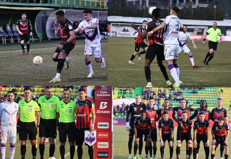  CUPA ROMÂNIEI: Gloria Bistrița la un pas de semifinala cu U Cluj. Băieții lui Grigore și Mazilu au făcut furori la Mioveni: 3-2 obținut cu greu de piteșteni la capătul unor prelungiri dramatice