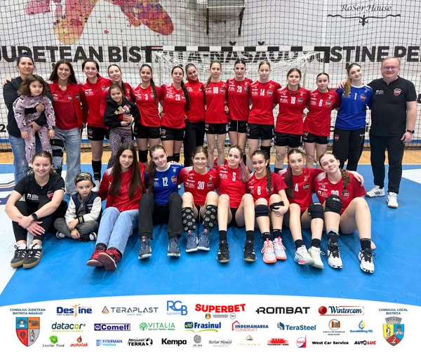  Junioarele 2 ale Gloriei Bistrița, participare în premieră la Womens Youth Club Trophy pe Teraplast Arena între 2 și 3 aprilie