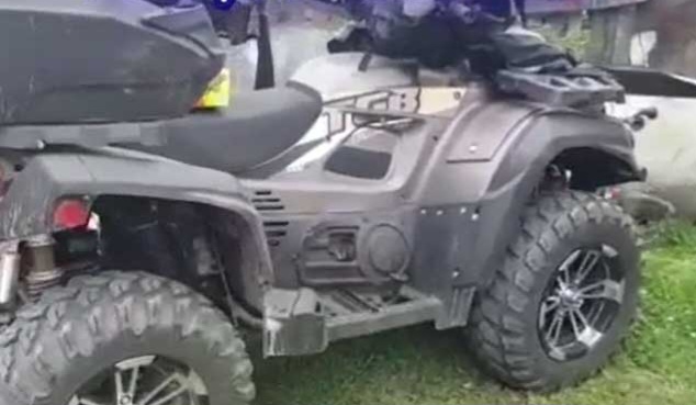  ATV căutat de autoritățile din Germania, descoperit în Bistrița-Năsăud. Polițiștii au deschis dosar penal pentru tăinuire