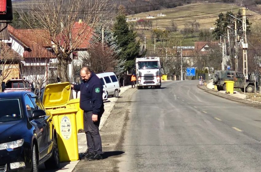  PUBELA GALBENĂ se colectează MIERCURI, 22 APRILIE 2026, DOAR în Municipiul Bistrița!