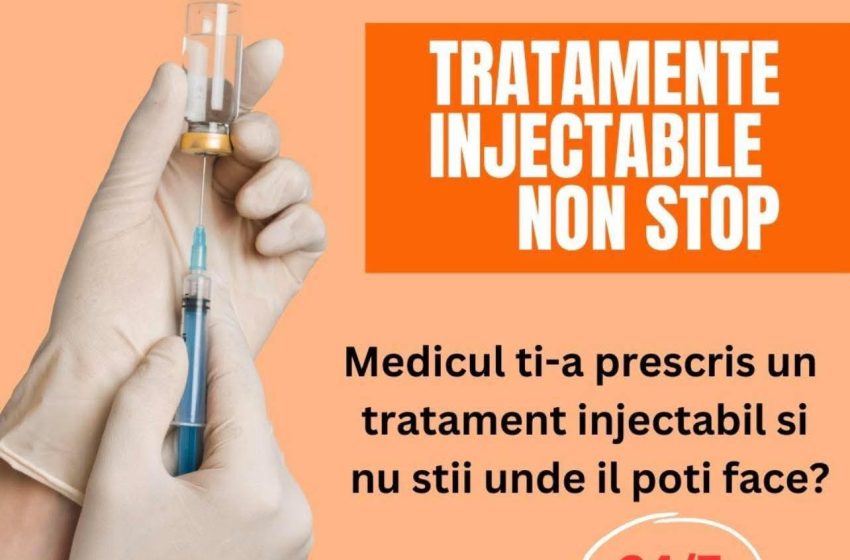  Tratamente injectabile Non Stop la Clinica Sanovil Bistrița