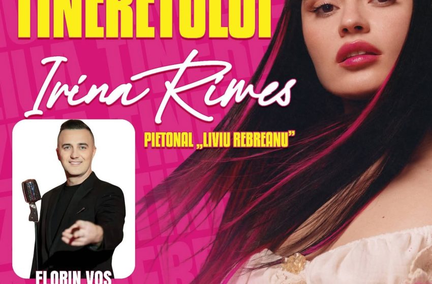  Zilele Tineretului 2026 la Bistrița: două zile pline de energie, cu concert Irina Rimes