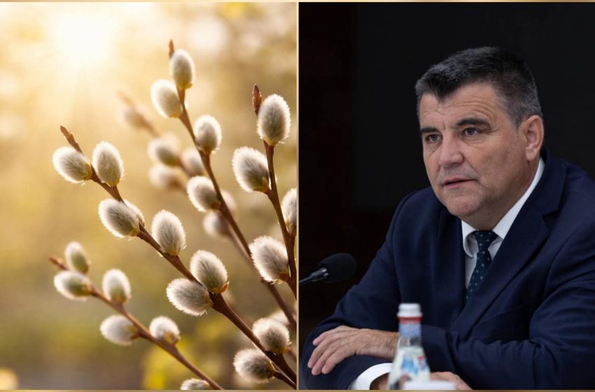  Nicolae Moldovan: Duminica Floriilor să vă aducă liniște și binecuvântări în suflet! La mulți ani tuturor sărbătoriților zilei!